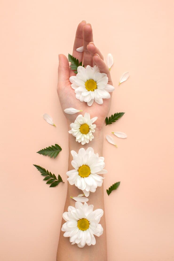 une bouteille d'huile de massage